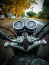 Royal Enfield Ã¢ÂÂ¤Ã¯Â¸Â Royalty Free Stock Photo